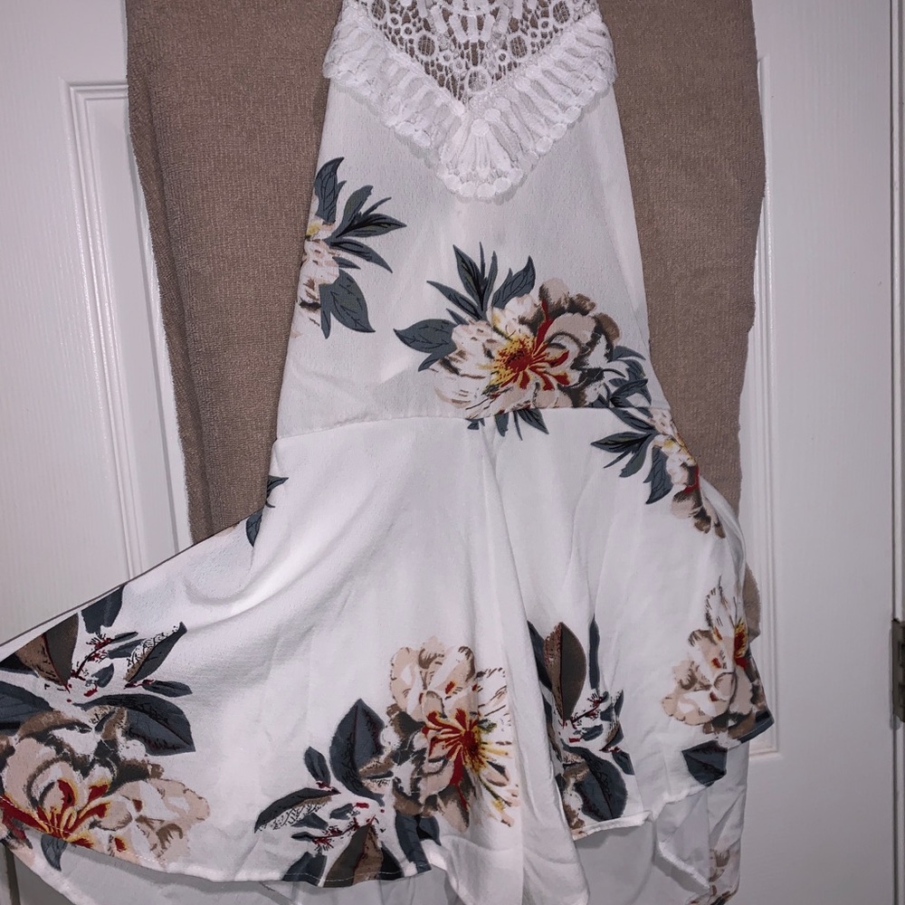 A floral romper!